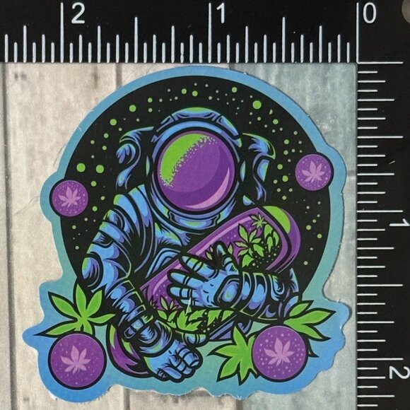 ๐10/$10๐ Psychedelic 420 Reusable Waterproof Vinyl Sticker Decal - Picture 1 of 1